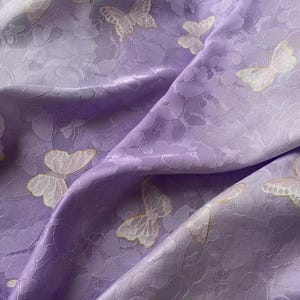 Jacquard Print Seidenstoff Meterware