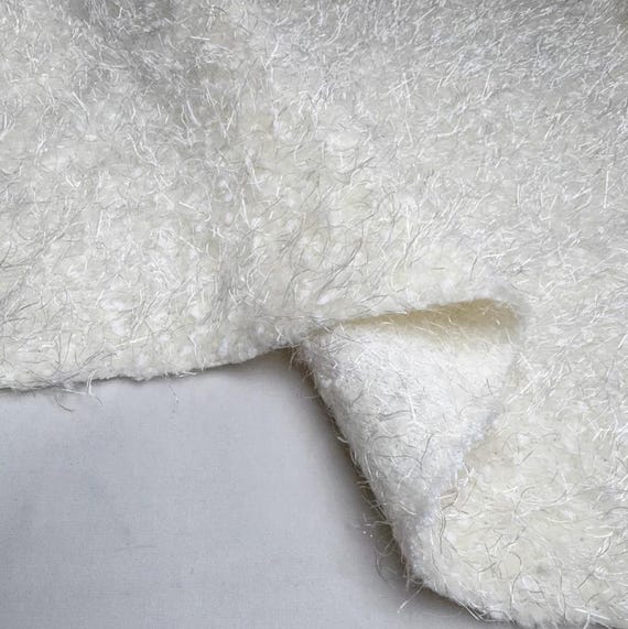 Tassel Knit Wool fabric by the yard