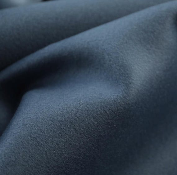 Double Faced wool fabric by the yard