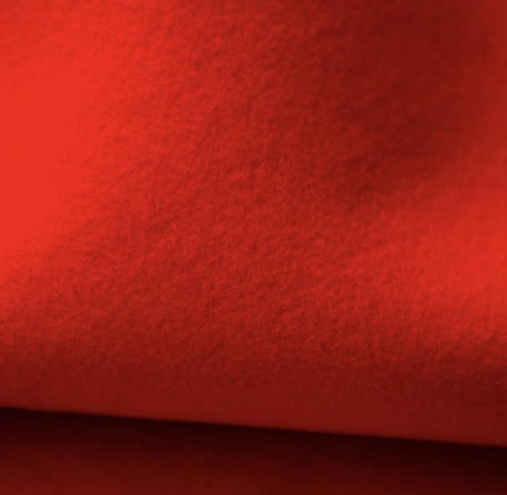 Double Sided wool fabric by the yard