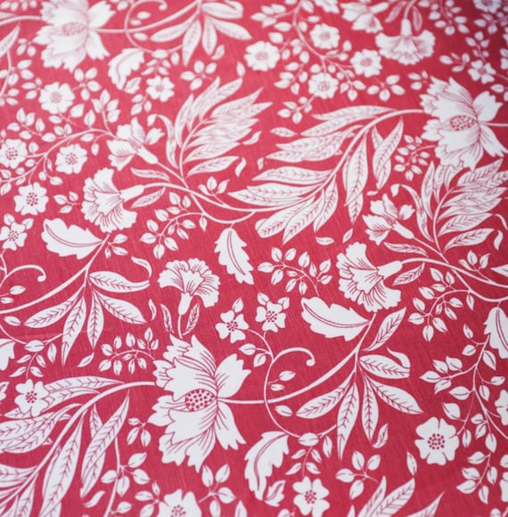 Print linen fabric by the yard