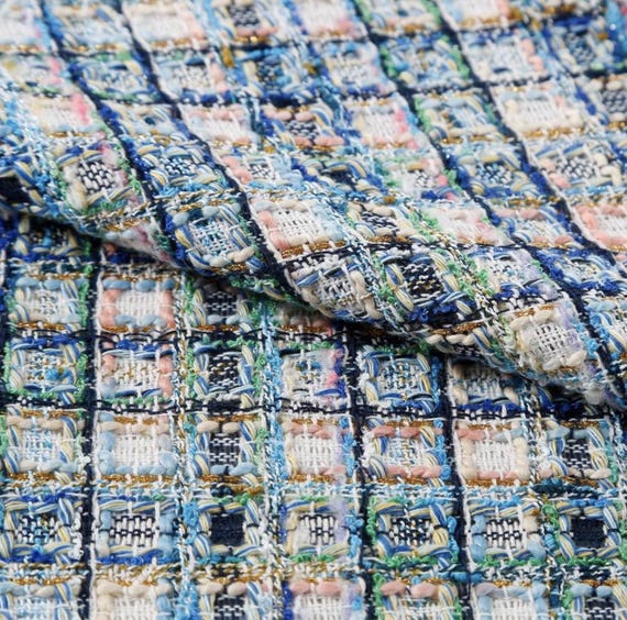 Tweed fabric by the yard