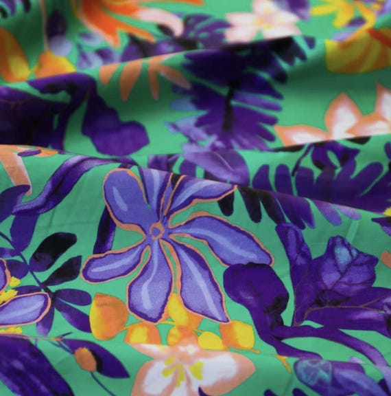 Print cotton fabric by the yard