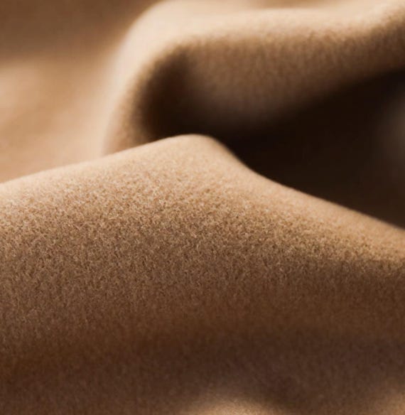 Double Sided wool fabric by the yard