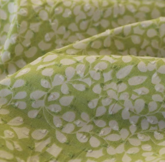 Textured Print cotton fabric by the yard