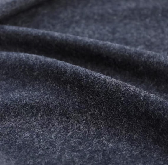 Knit wool fabric by the yard