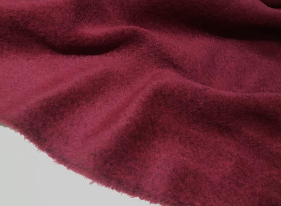 Alpaca wool fabric by the yard