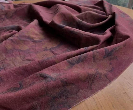 Print Linen fabric by the yard