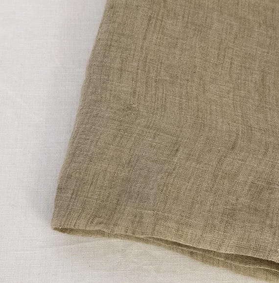 110gsm Yarn dyed linen fabric by the yard Multi color options