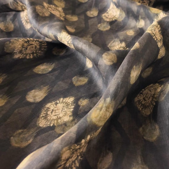 Print ramie fabric by the yard