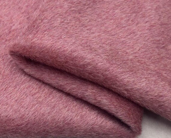 Alpaca wool fabric by the yard