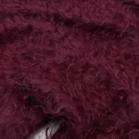 Multi Color Options Mohair Wool fabric by the yard