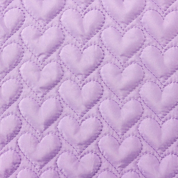 Embroidered Textured Quilted Padded Fabric by the Yard Etsy