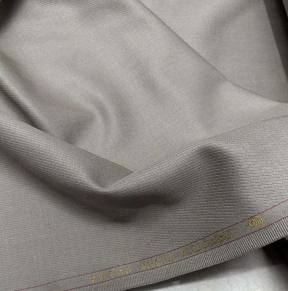 Worsted Merino Wool fabric by the yard