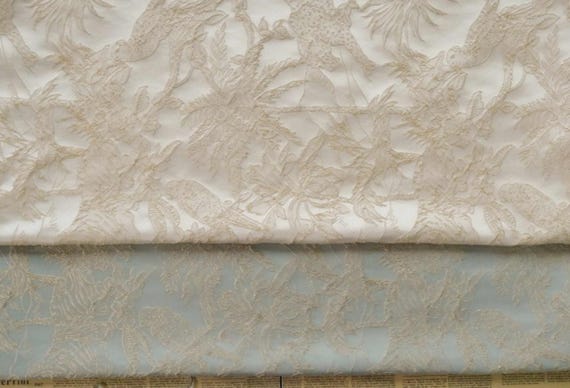 Multi Color Options Jacquard brocade fabric by the yard