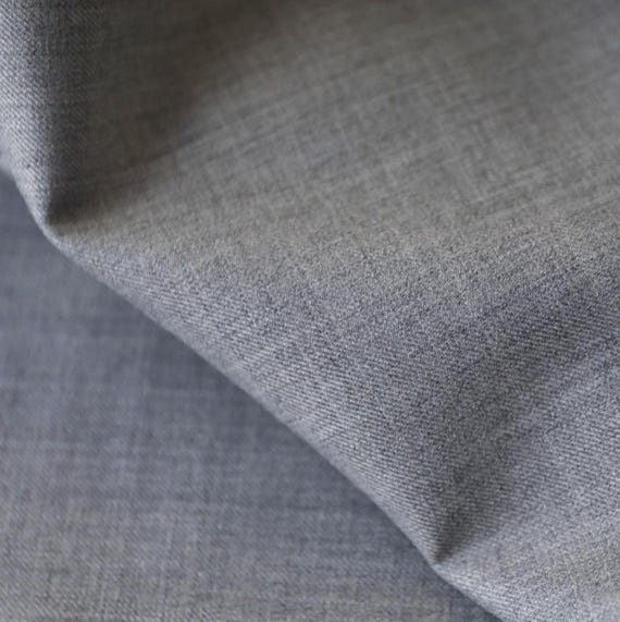 Worsted Wool fabric by the yard SUITING Fabric
