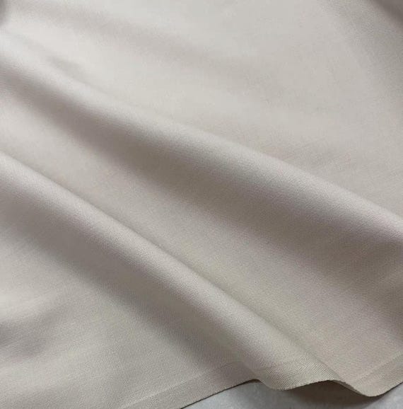 Worsted Wool fabric by the yard
