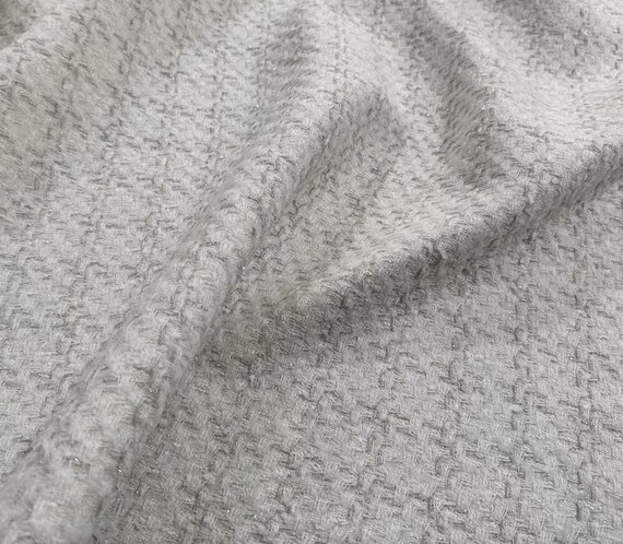 Tweed Wool fabric by the yard