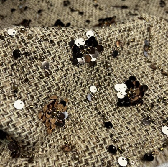 Tweed fabric by the yard