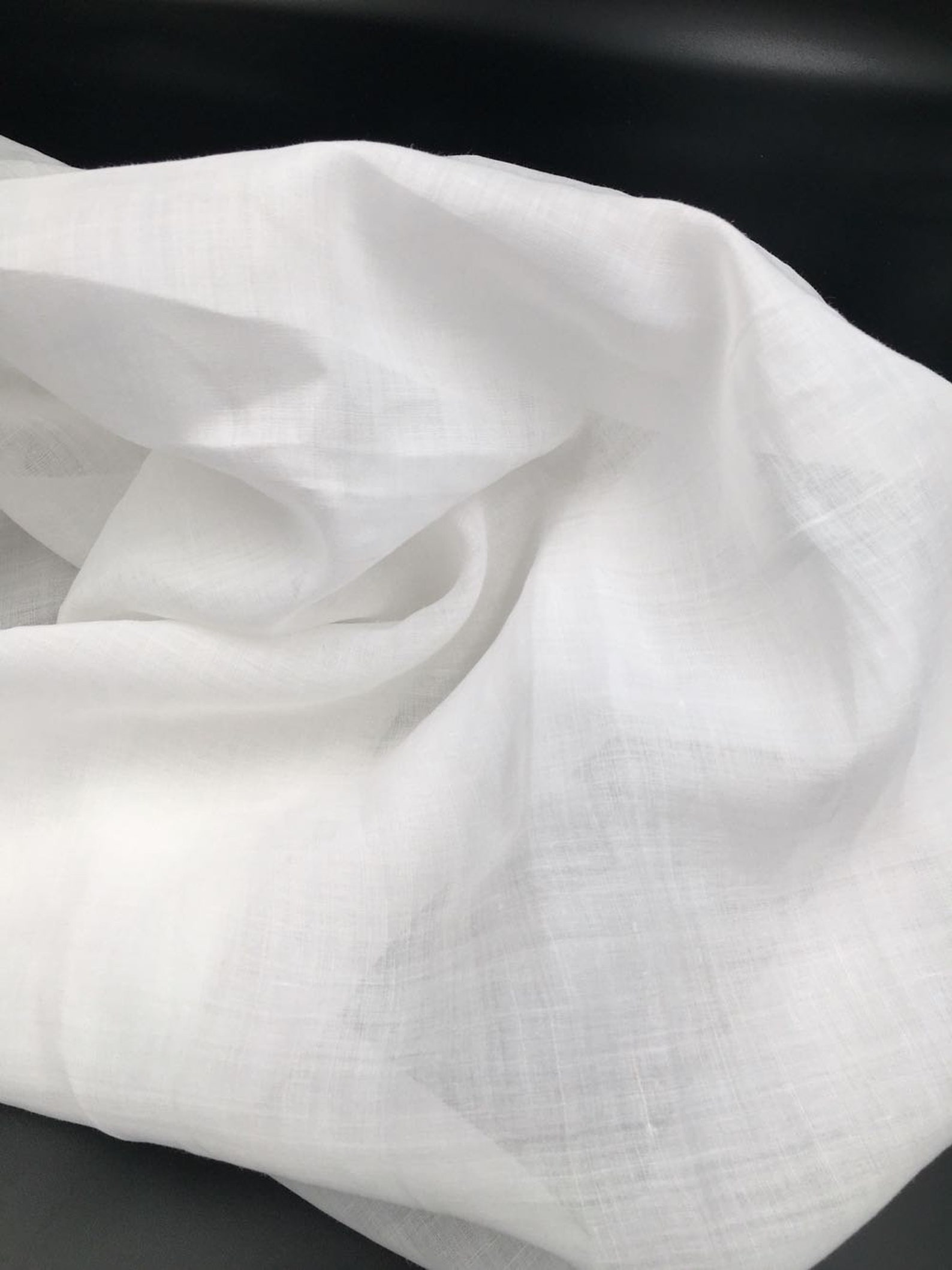Light weight linen fabric fine linen fabric by the yard Etsy