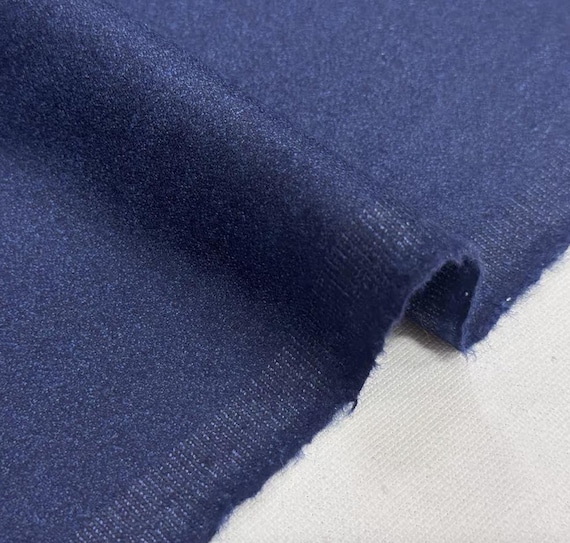 Worsted wool fabric by the yard