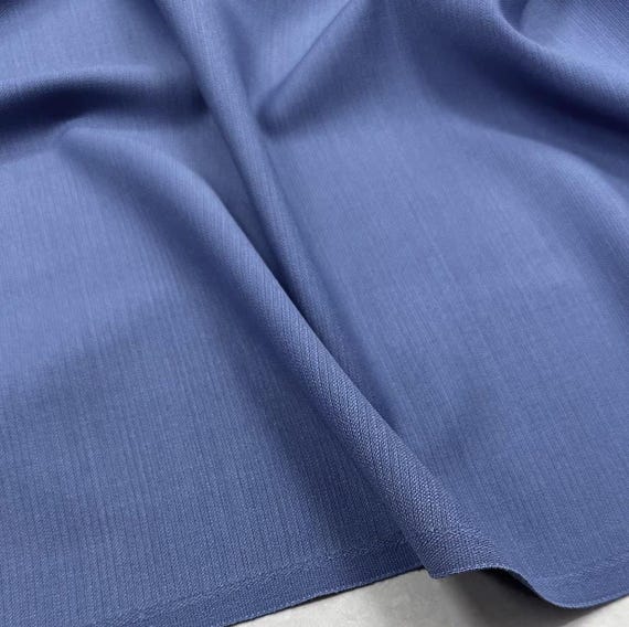 Worsted Wool fabric by the yard