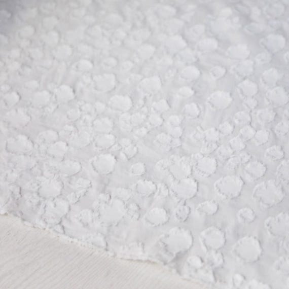Jacquard embossed fabric by the yard