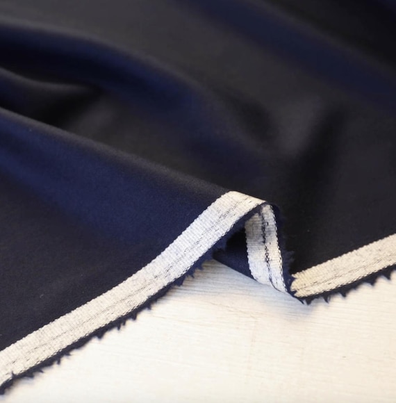 Worsted Wool fabric by the yard SUITING Fabric