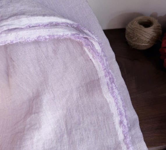 Yarn dyed iridescent linen fabric by the yard