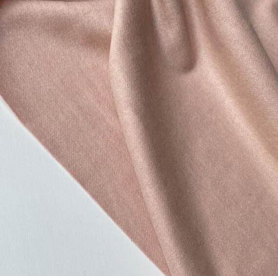 Knit wool fabric by the yard