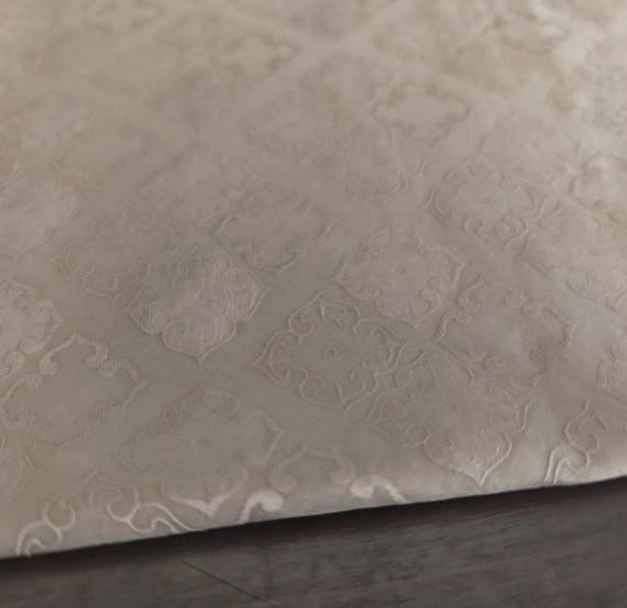 Jacquard cupra cupro fabric by the yard