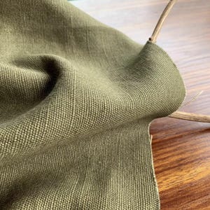 Heavy Weight Linen fabric by the yard