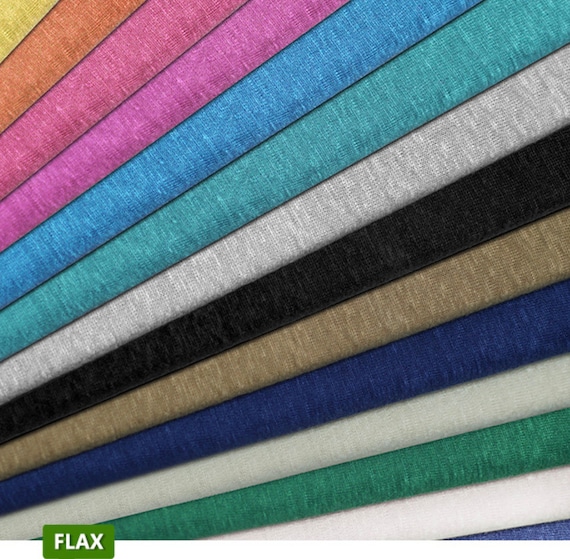 160gsm Knit linen fabric by the yard
