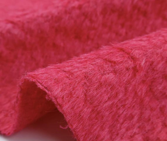 Alpaca wool fabric by the yard