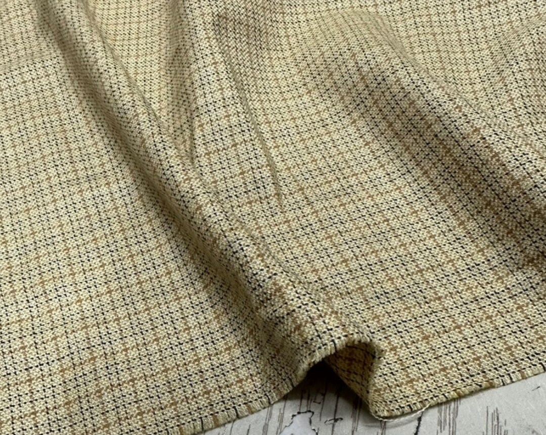 Tussah Silk Wool Fabric by the Yard Etsy