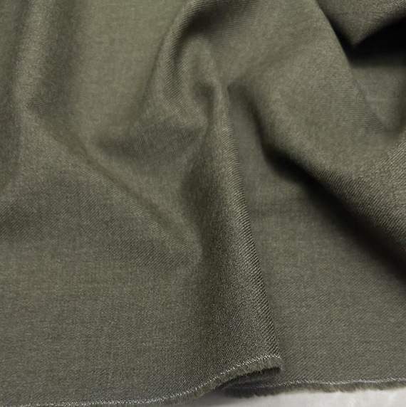 Worsted Wool fabric by the yard