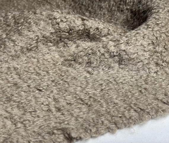 Mohair Knit Wool fabric by the yard