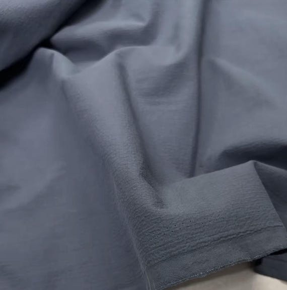 Textured Pima cotton fabric by the yard