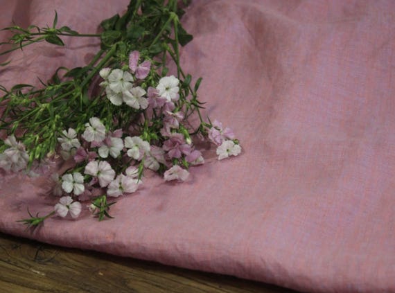 Iridescent Yarn dyed hemp linen fabric by the yard