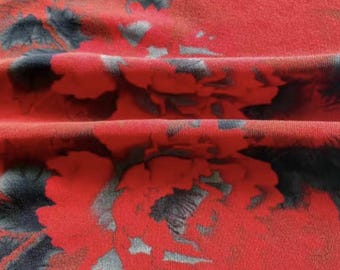 Knit silk jersey fabric by the yard
