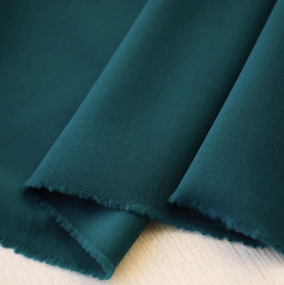 Worsted Wool fabric by the yard