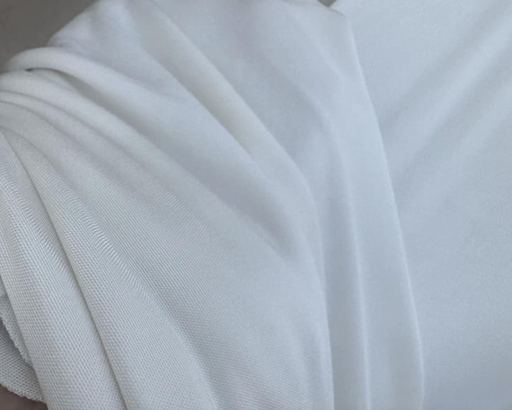Knit silk fabric by the yard