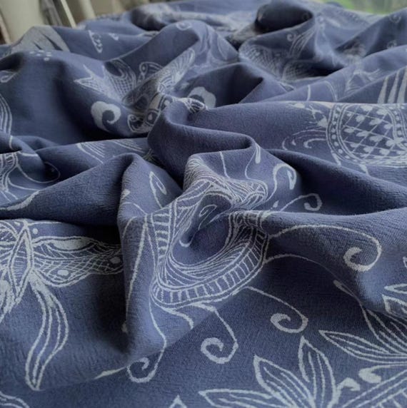 Print Linen fabric by the yard