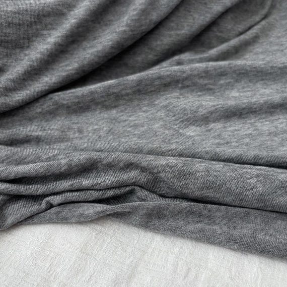Knit Cashmere Wool fabric by the yard