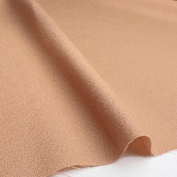 Crepe Worsted Wool fabric by the yard