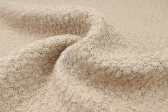 Knit Wool fabric by the yard