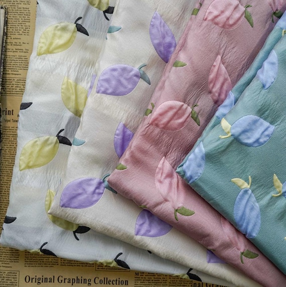 Multi Color Options Jacquard brocade fabric by the yard