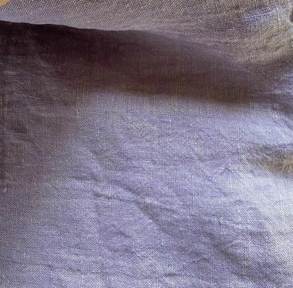 Yarn dyed iridescent linen fabric by the yard