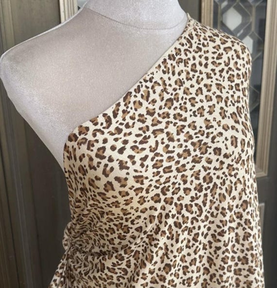 Print Knit silk jersey fabric by the yard