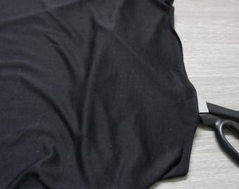 Knit silk jersey fabric by the yard